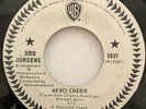 Udo Jurgens Merci Cherie / Stay,Stay,Stay In My World Rare Warner Bros Promo 45
