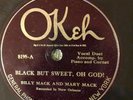 Okeh 8195 Billy & Mary Mack w PUNCH MILLER   1924 EE+ 78 rpm New Orleans RARE