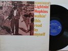 Lightnin Hopkins LP “Walkin This Road By Myself”   Prestige 1057   Mono