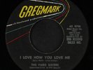 PARIS SISTERS: I Love How You Love Me / All Through The Night 45 Oldies
