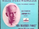 HMV ALP 1041 Furtwängler Beethoven Sym.6 “Pastoral”