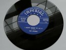Spiders 45 - I Didn't Want to do It / You're the One - Imperial 45-5265 VG+