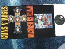 GUNS N' ROSES '87 canadian original GEFFEN lp APPETITE FOR DESTRUCTION vinyl EXC
