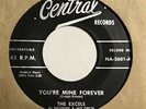 Doo Wop 45 The Excels you’re mine forever Central Original *VG+