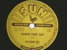 R&B BLUES INSTROS- 78 - RAYMOND HILL - BOURBON STREET JUMP - HEAR  -1954 SUN 204