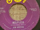 Kim Weston - Helpless    NORTHERN SOUL, ORIGINAL