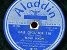 FLOYD DIXON. CALL OPERATOR 210 / WINE, WINE, WINE.78. ALADDIN 3135