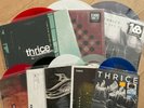 Thrice Identity Crisis Deeper Wells Red Sky 7'' Vinyl LP Record Lot