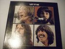 THE BEATLES-LET IT BE VINYL LP excellent APPLE 1970 PSYCH ROCK
