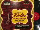 MICHELE AUCLAIR TCHAIKOVSKY VIOLIN CONCERTO ED1 Red gold REMINGTON 199-20 USA EX