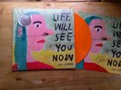 Jens Lekman Life Will See You Now Near Mint ORANGE Vinyl Record & SIGNED PRINT