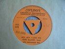 Gene Allison - Hey, Hey I Love You 1957 UK 45 LONDON ONE SIDED DEMO