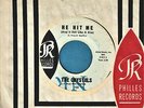 CRYSTALS HE HIT ME BANNED SOUL R&B WITHDRAWN DOO WOP GROUP 45 RPM MUSIC RECORD