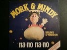 mork e mindy 45 giri disco vinile - sigla serie tv Bruno D'Andrea vintage raro