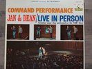 JAN & DEAN LIVE IN PERSON COMMAND PERFORMANCE LP STEREO LST-7403 EXCELLENT