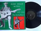 BLIND WILLIE McTELL The Early Years LP Yazoo L1005 US 1968 VG++ BLACK LABEL