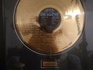 John Lennon - Imagine, Gold Lp, comemorative