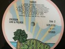 ELP Emerson Lake & Palmer LP Tarkus UK Pink Island rim 1st press SUPERB VINYL ++