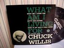 Chuck Willis -1958 What Am I Living For EP - EX cardboard pic slv + GREAT AUDIO
