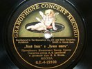 78rpm ZDIKHOVSKY bass & YUKHOV Russian Church choir Eternal Righteous AMOUR 1911