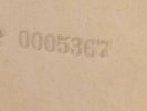 The Beatles vinyl White Album,  U.K.   No 0005367. Low Num . 1968. Near/mint VGP
