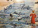 GENESIS -Fully Hand Signed- foxtrot LP Banks Hackett Collins Gabriel  Rutherford