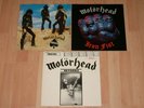 Motörhead- 3 Original LP's- Ace of Spades Iron Fist On Parole Metallica Slayer