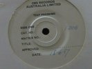 Feedtime Australian TEST PRESSING Don't Tell Me 7” Aberrant Records WHITE LABEL