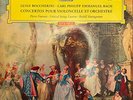 RARE CLASSIC LP FOURNIER BAUMGARTNER BACH OG GERMAN RED STEREO DGG SLPM 138 816
