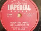 Fats Domino When The Saints Go Marching In 1959 RARE R&B 78 RPM