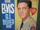 Elvis Presley GI Blues LP W/ Rare Wooden Heart Sticker Original 1960