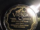 78 rpm; Blues; Williamson's Beale Street Frolic Orchestra; VICTOR Scroll 20555