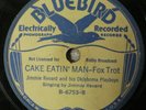 Jimmie Revard-Fox And The Hounds/Cake Eatin' Man-Bluebird 6753-V+/E--Country