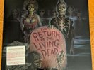Return of the Living Dead Soundtrack  RARE ORIGINAL 1985 BLACK VINYL  ENIGMA LP
