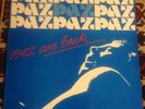PAZ paz are back 1982 UK SPOTLIGHT ORIG 1ST PRESSING STEREO JAZZ FUNK VINYL LP