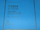 Verdi - Maria Callas; Santini La Traviata HARDCOVERBOX + BOOKLET Vinyl LP-Box