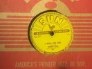 Sun Records (241) Johnny Cash I Walk the Line / Get Rhythm 78 RPM Record