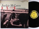 Jackie McLean - 4, 5, And 6 LP - Prestige - PRLP 7048 Mono DG RVG 446 W 50th VG+