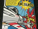 UK Subs- Yellow Leader LP Vinyl Blue Yellow & Red Spit Colour Vinyl+ 7