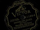 prewar blues 78 VIC 21185 MEMPHIS JUG BAND KANSAS CITY BLUES/STATE OF TENNESSEE