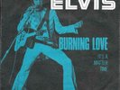 ELVIS PRESLEY 45 BURNING LOVE+PS HOLLAND RARE 1972