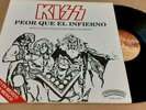Kiss-Hotter Than Hell-LP Mexico Promo Radio Unique Cover PS Polygram
