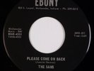 THE SAMS: Please Come On Back US EBONY Doo Wop Soul Orig 45 NM Hear