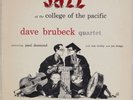 DAVE BRUBECK QUARTET: Jazz at College Pacific FANTASY Red Wax 10” LP NM
