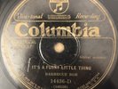 BLUES 78 Barbecue Bob IT'S FUNNY LITTLE THING/HONEY GOING 2 FAST Columbia 14436