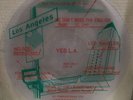 Yes L.A. Singled Sided Compilation Silkscreened Clear Record EW-79