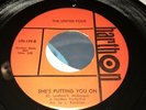 The United Four 4 Shes Putting You On 45 Funk Soul Harthon Private Doowop Gospel