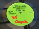 Jethro Tull THICK AS A BRICK 1972 UK LP 1st Press WHITE i MINT MINUS AUDIO