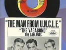 The Gallants Man From U.N.C.L.E. Vagabond Capitol 45 Record Sleeve VG++/M- RARE