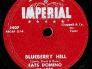 FATS DOMINO. BLUEBERRY HILL / HONEY CHILE. 78. V+